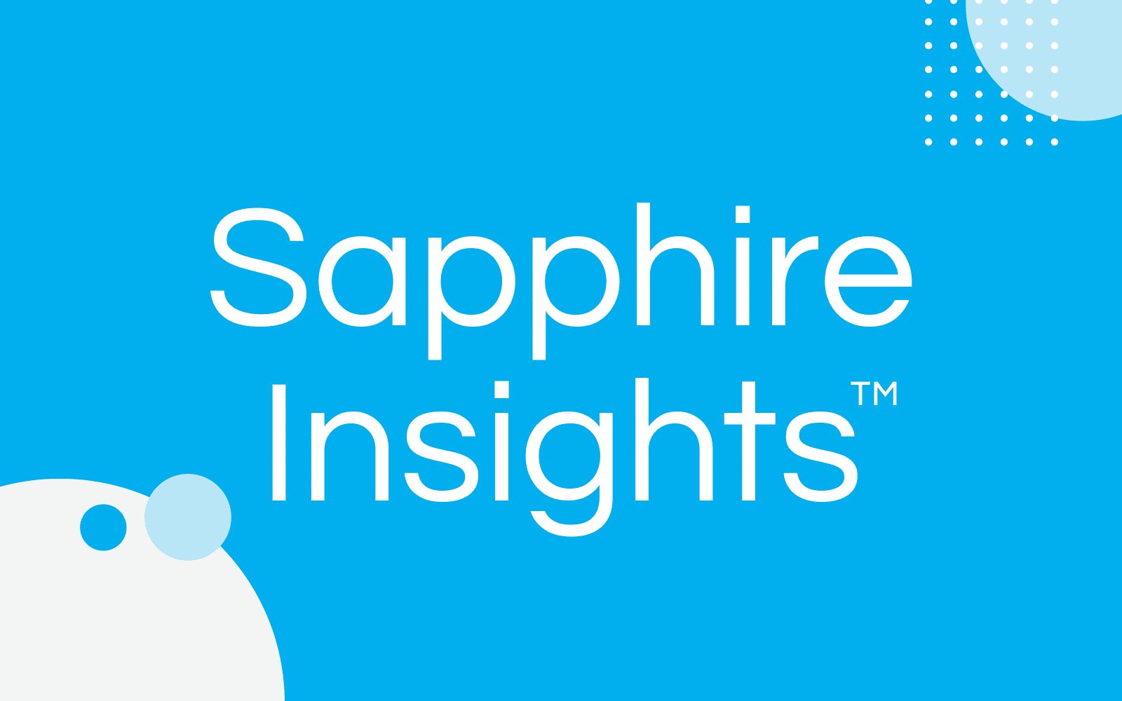 Sapphire Insights v2 Sapphire Insights image